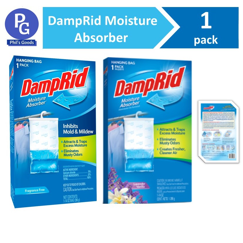 Damprid Hanging Moisture Absorber Lavender Vanilla Fragrance Fresh