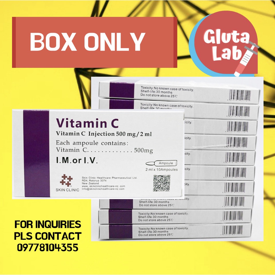 Gluta Lab Ascorbic Acid Vitamin C Injection Mg Fda Approved