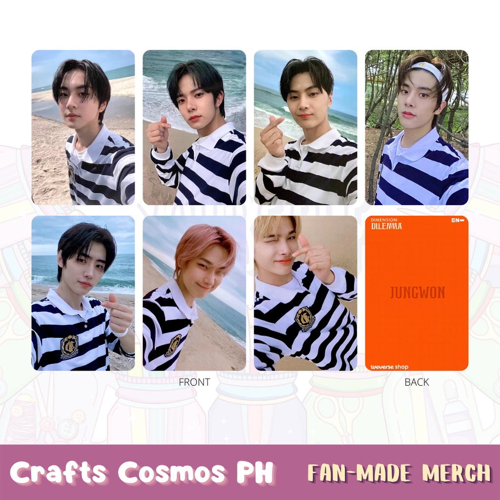 ENHYPEN Dimension Dilemma Album And WeVerse POB Photocards Unofficial