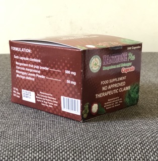 Authentic Xanthone Plus Herbal Capsule 100 Caps By Doc Samaritan