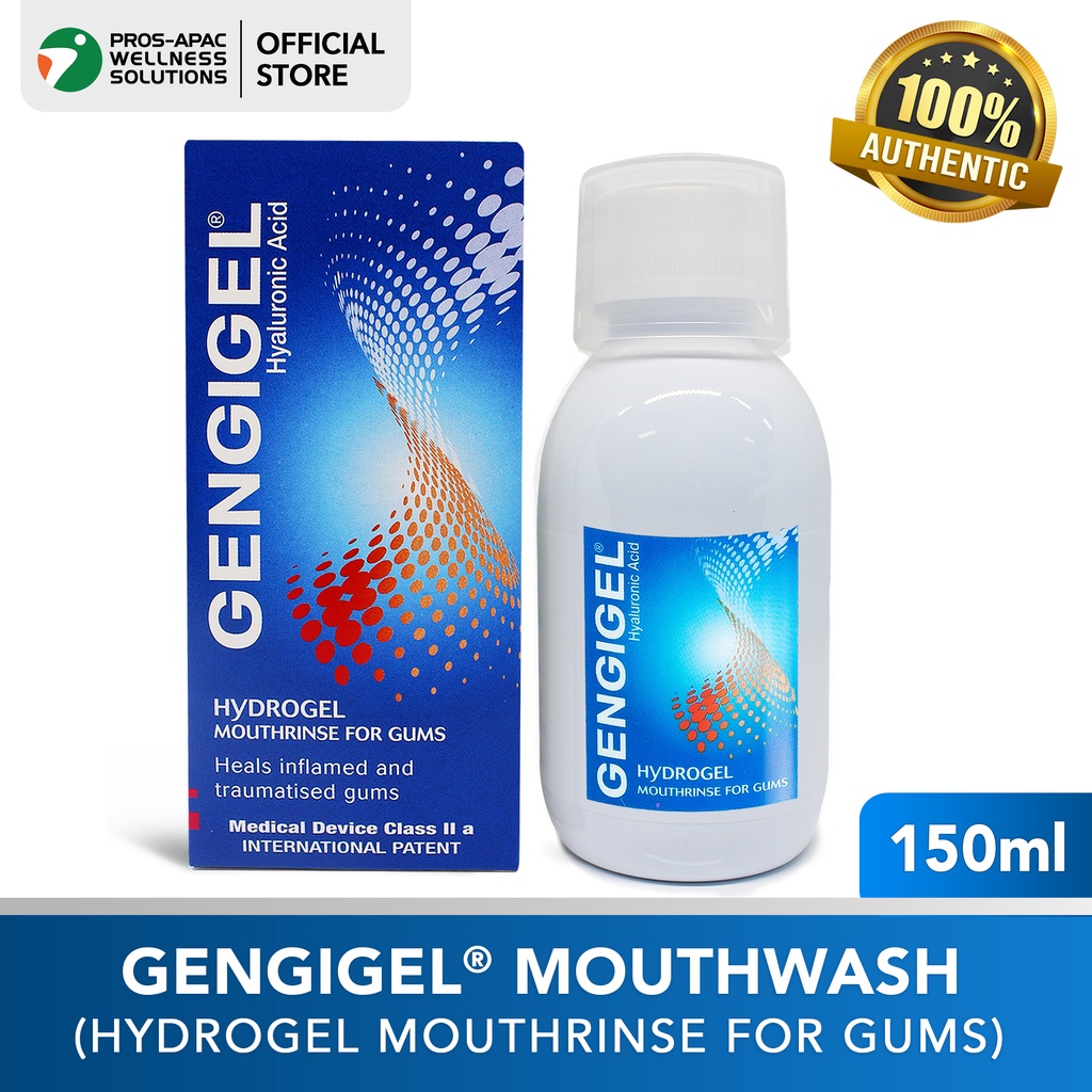 Gengigel Mouthwash Ml Hydrogel Mouthrinse For Gums Hyaluronic Acid