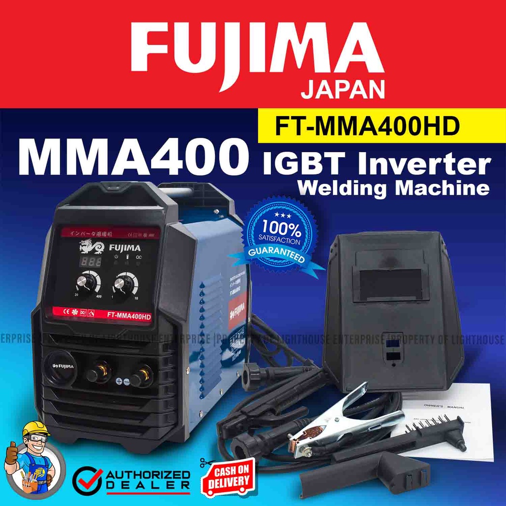 FUJIMA Japan 400A Inverter Welding Machine FT MMA400HD LIGHTHOUSE