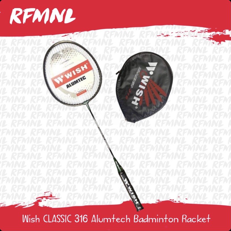 Wish Badminton Racket Alumtec Classic Shopee Philippines