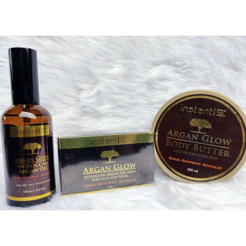 Instant Argan Glow Moroccan Argan Oil 100mL Shopee Philippines