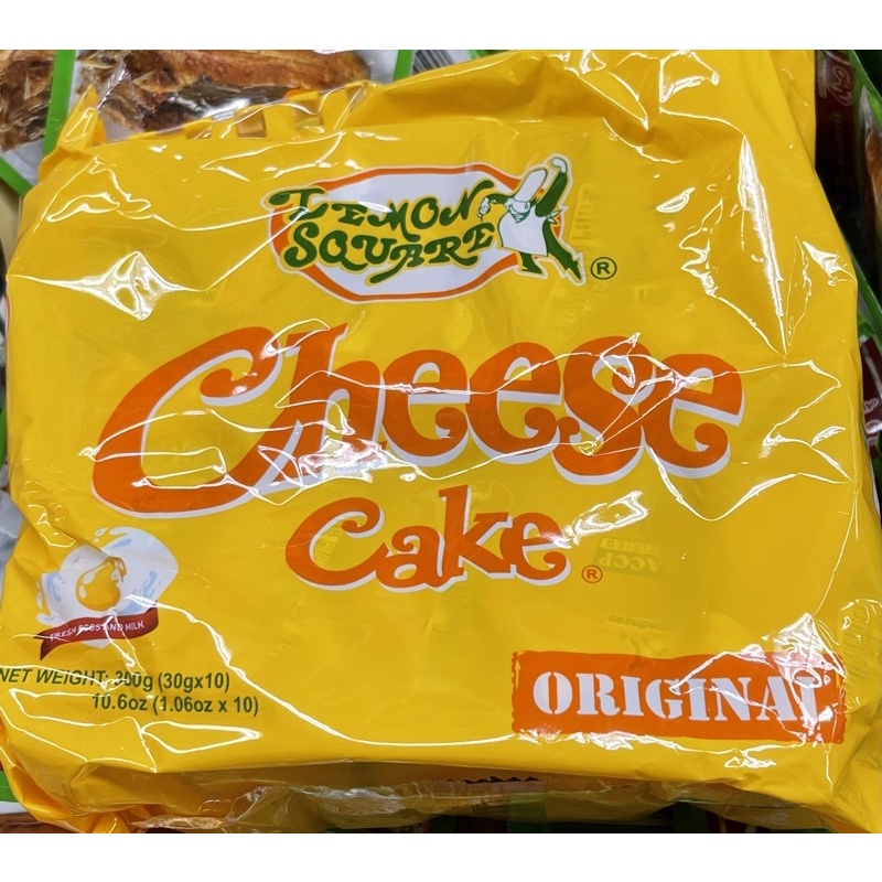 Lemon Square Cheese Cake Original 10 X 30 Grams Shopee Philippines