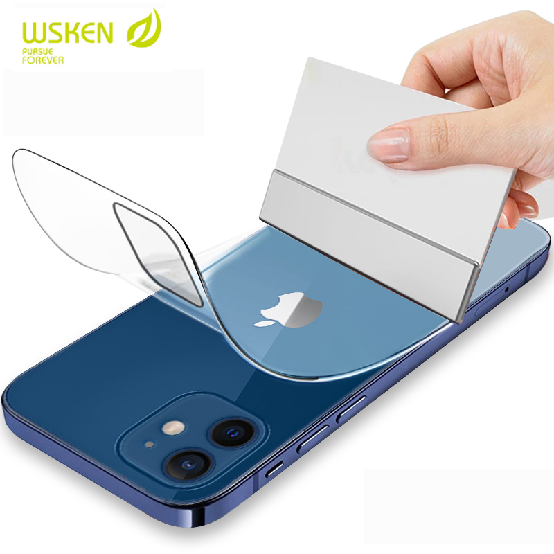 Wsken Pcs D Full Cover Back Hydrogel Film For Iphone Pro