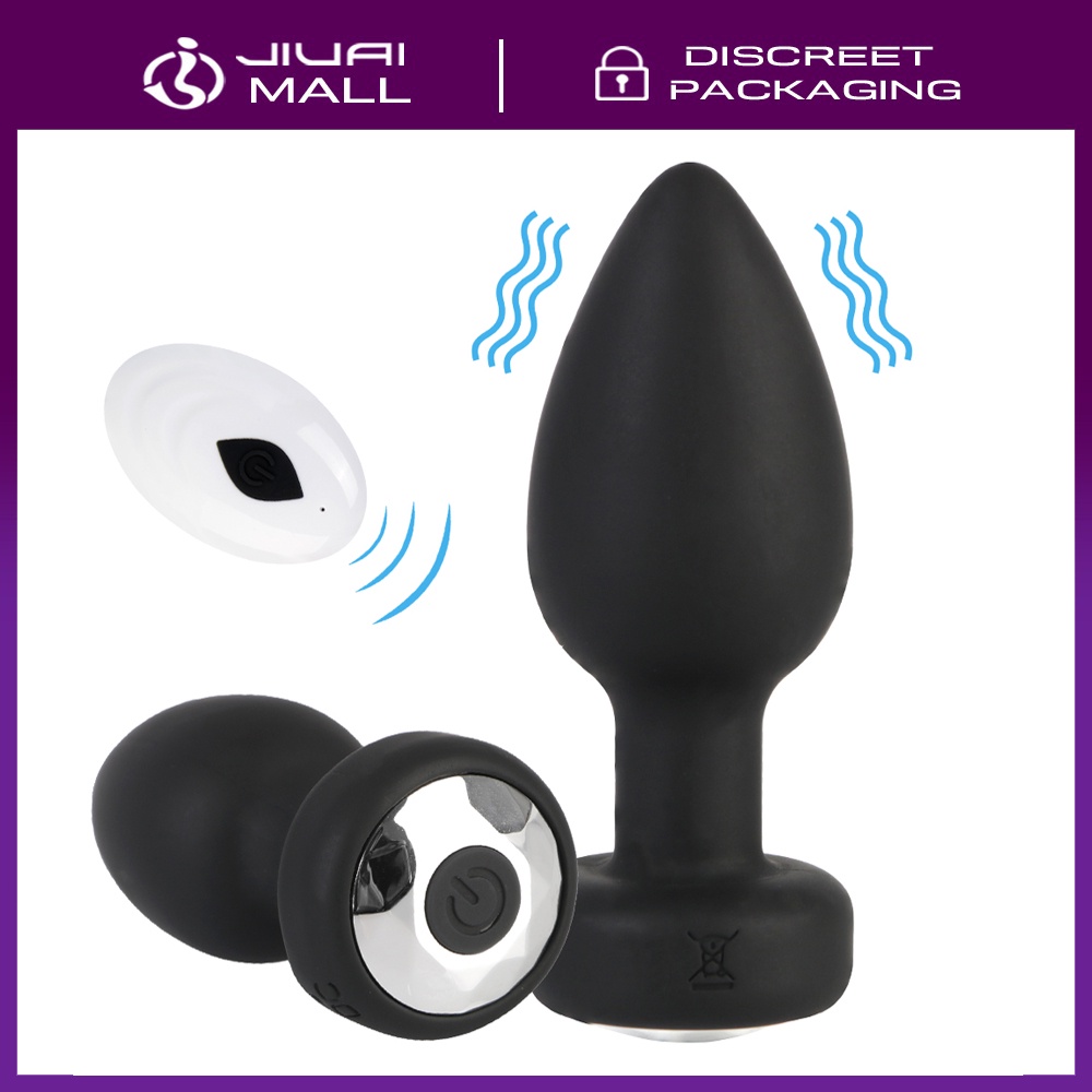 Jiuai Frequency Butt Plug Wireless Remote Control Anal Plugs