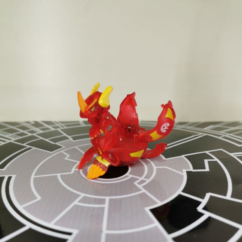 Bakugan Pyrus Helix Dragonoid Translucent Bakugan1 Shopee Philippines