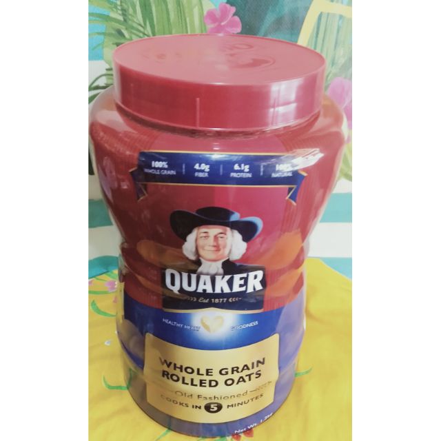 Quaker Whole Grain Rolled Oats Shopee Philippines