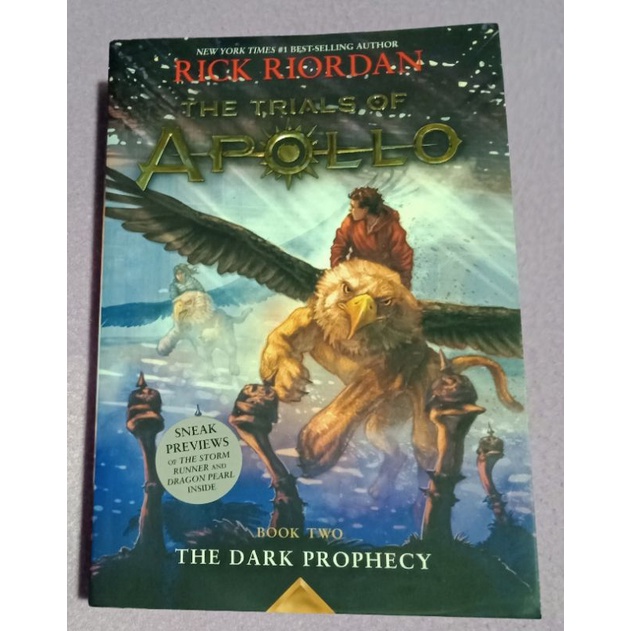 The Trial Of Apollo The Dark Prophecy By Rick Riordan Shopee Philippines