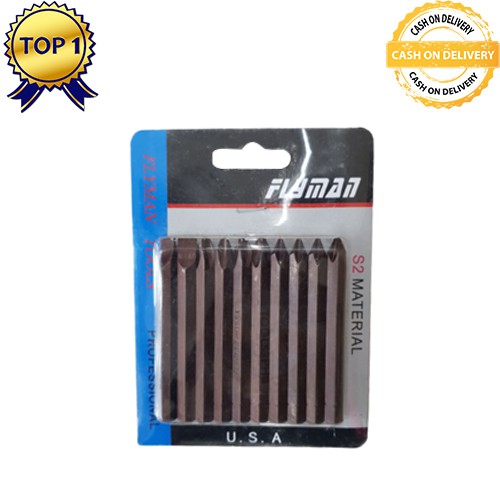 Flyman Screwdriver Impact Bits Set Pcs Shopee Philippines