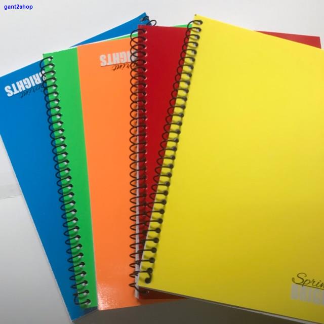 Spiral Notebook Leaves Randomcolor Shopee Philippines