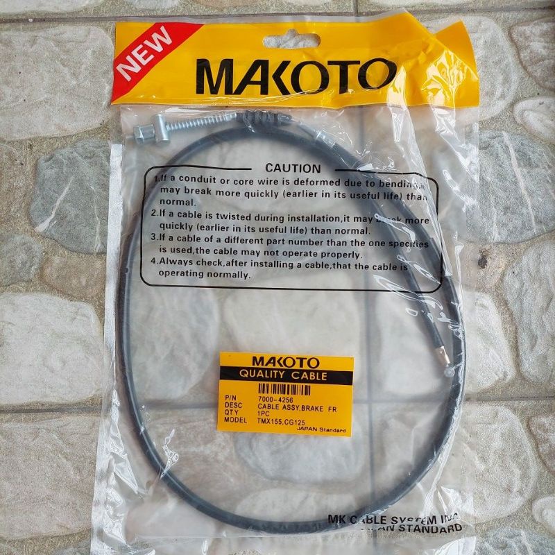 Makoto Brake Cable Tmx Cg Honda Shopee Philippines