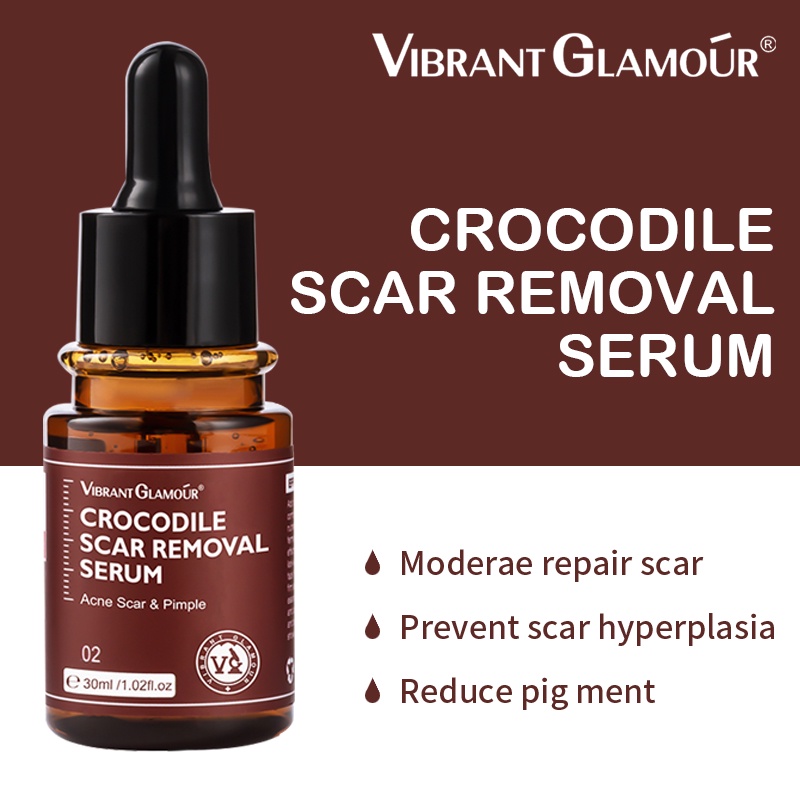 VIBRANT GLAMOUR Crocodile Scar Repair Serum Ceramides Face Essence