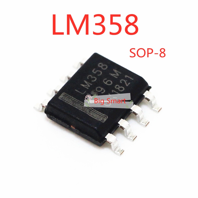 50pcs LM358 SOP8 LM358DR LM358D SOP 8 Dual Op Shopee Philippines