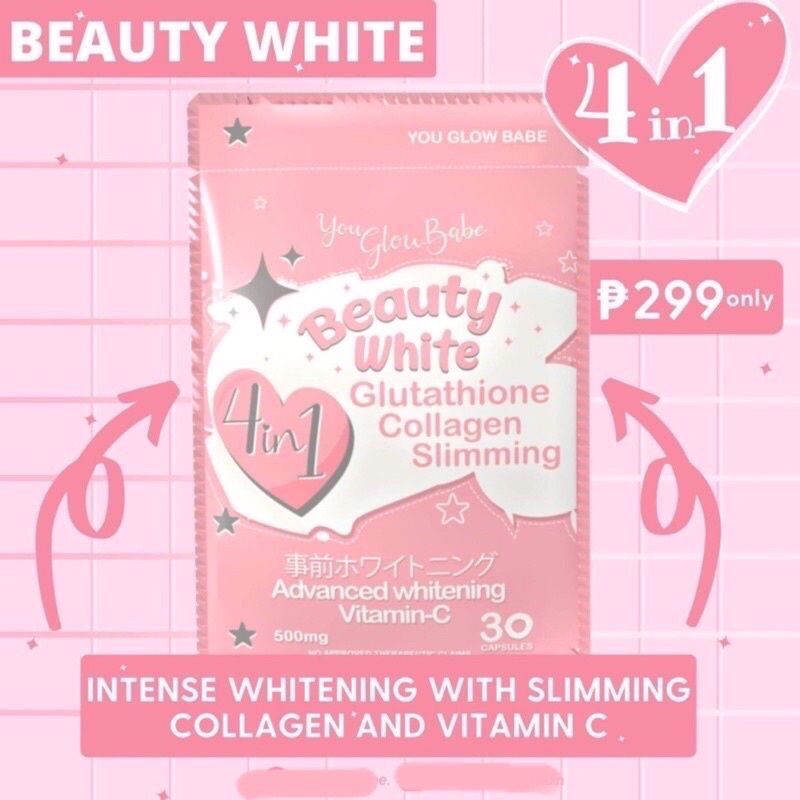 You Glow Babe Beauty White In Glutathione Collagen Slimming W