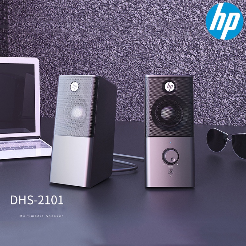 Hp Dhs Mini Stereo Sound Small Subwoofer Speakers Mega Bass Effect