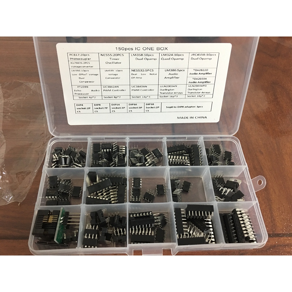 Ic Chip Assortment Pcs Opamp Oscillator Pwm Pc Ne Lm