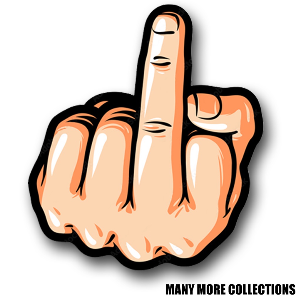 Fuck You Waterproof Vinyl Sticker Shopee Philippines