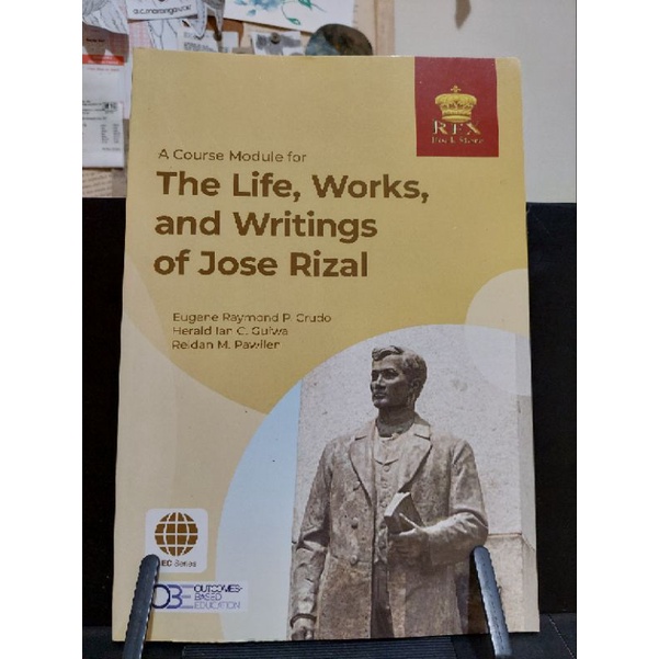 Authentic The Life Works And Writings Of Jose Rizal Rex Bookstore Shopee Philippines
