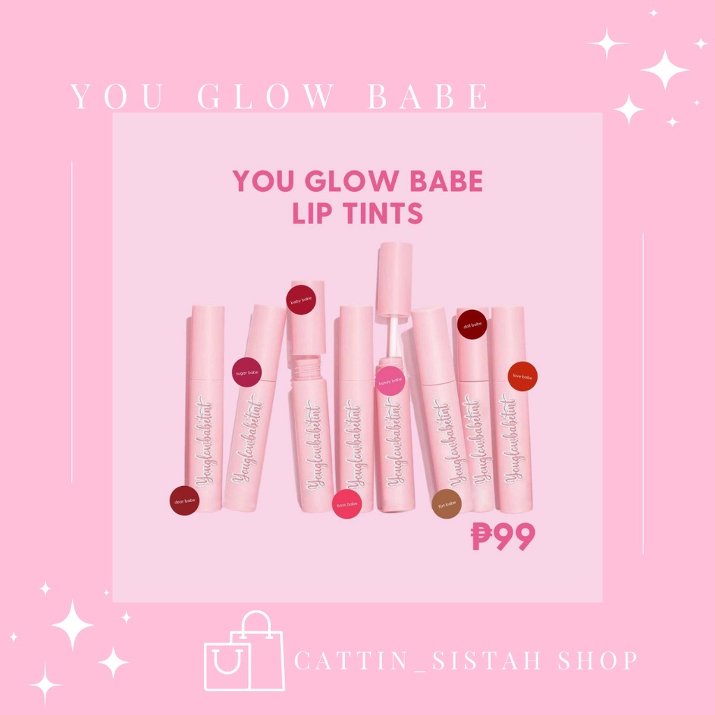 Lip Tint By You Glow Babe Shopee Philippines