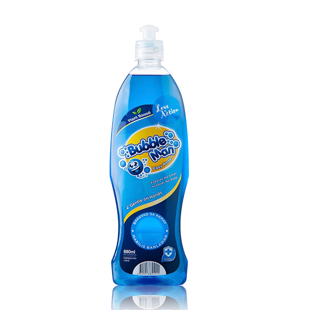 Bubbleman Dishwashing Liquid Bottle Ml Antibac Shopee Philippines