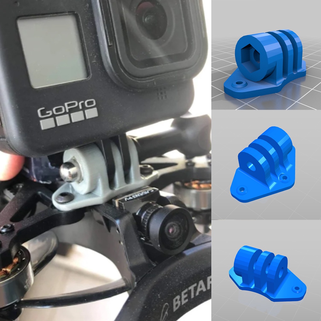 Betafpv Pavo Universal Gopro Mount Base FPV Drone D Print Shopee Philippines