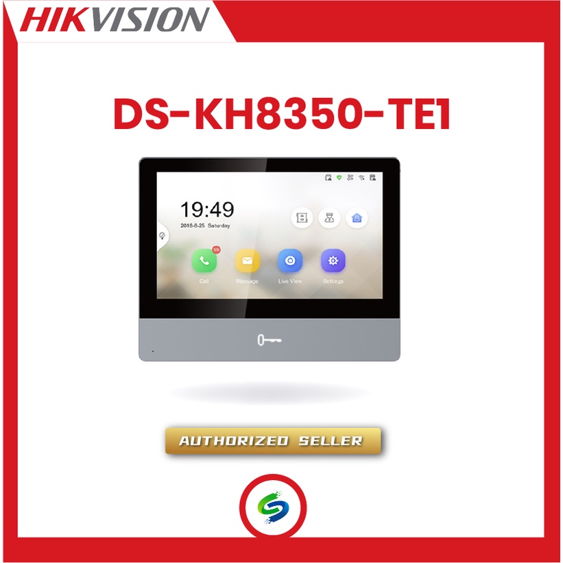 STEQ Hikvision DS KH8350 TE1 Video Intercom Network Indoor Station