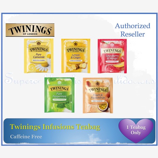 Cost Effective Twinings Infusions Teabag Sold Per Sachet Shopee