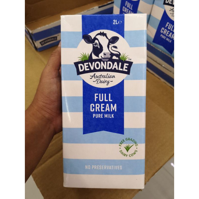 Devondale Full Cream Pure Milk L Original Shopee Philippines