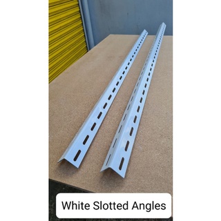 White Slotted Angle Bars 4ft 120cm Shopee Philippines