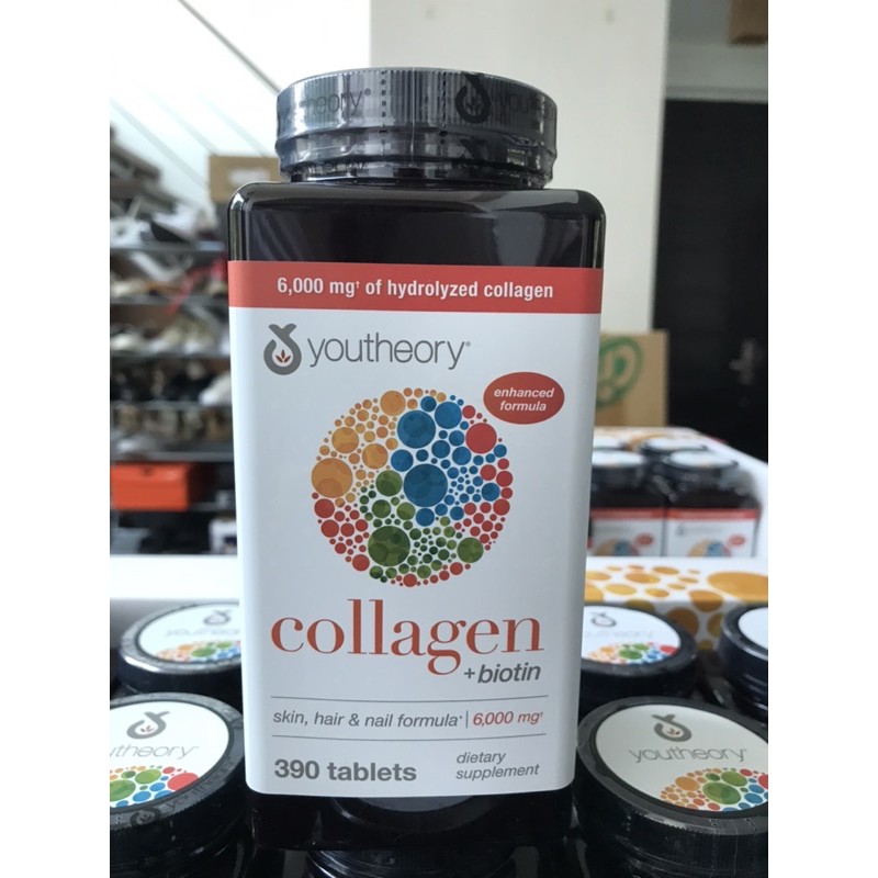 Youtheory Pc Collagen And Biotin With Vitamin C Shopee