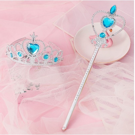 Frozen Elsa Magic Wand Glove And Hair Accessories Shopee Philippines