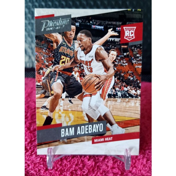 NBA Cards Bam Adebayo Miami Heat Prestige RC Rookie Card Shopee