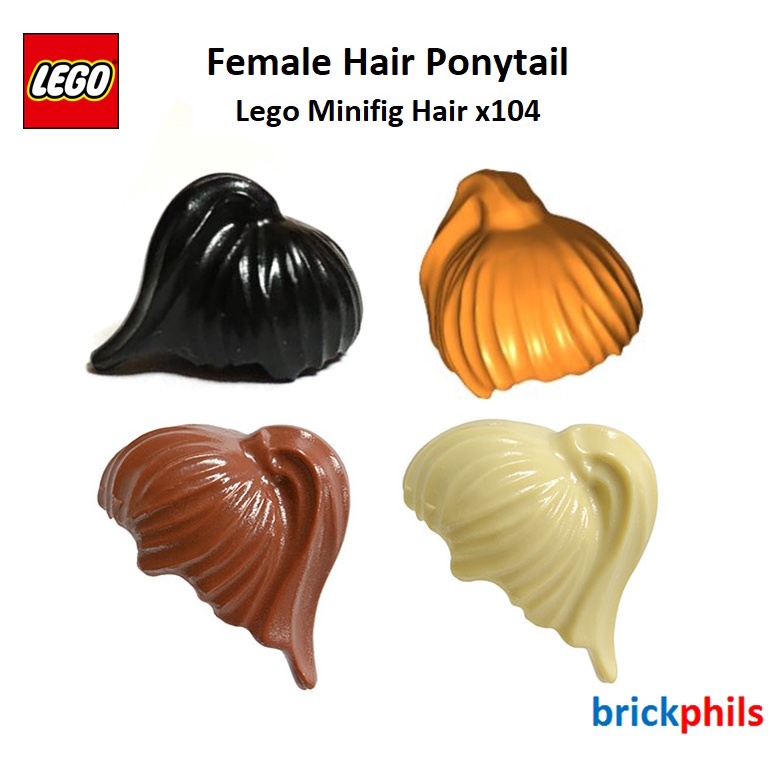 Lego Minifig Hair X Female Hair Ponytail Shopee Philippines