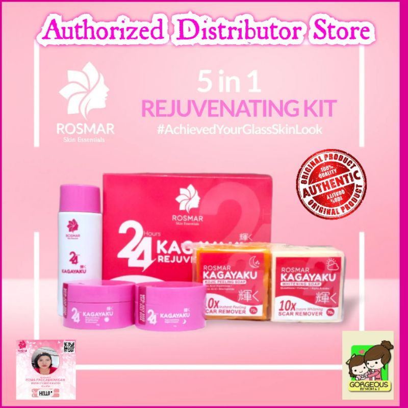 Rosmar Kagayaku Rejuvenating Kit Hrs In Rejuv Set Shopee