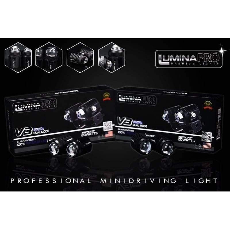 LUMINA PRO V3 MINI DRIVING LIGHT PREMIUM Shopee Philippines