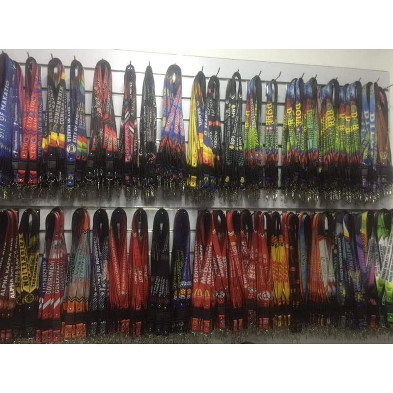 Customized Personalized Id Lace Lanyards Sling Minimum Pcs Shopee