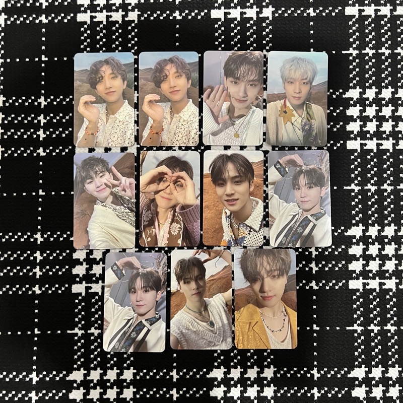 Seventeen SVT Weverse Fansign FS POB ALBUM Face The Sun Photocard