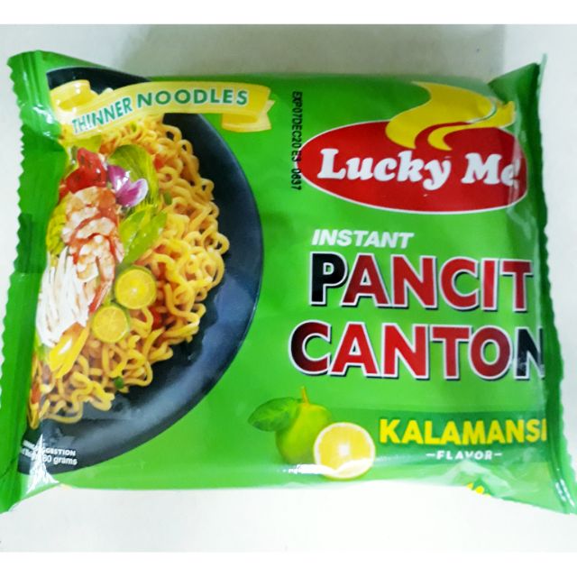 Lucky Me Instant PANCIT CANTON Kalamansi Flavor 80g X 72pcs 1 BOX