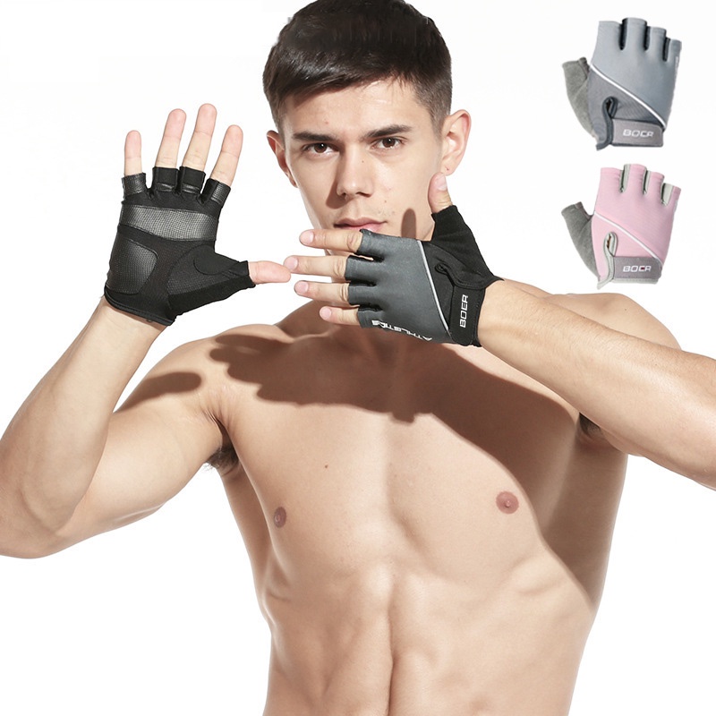 Fitness Weight Lifting Glove Gym Gloves Half Finger Workout Gym