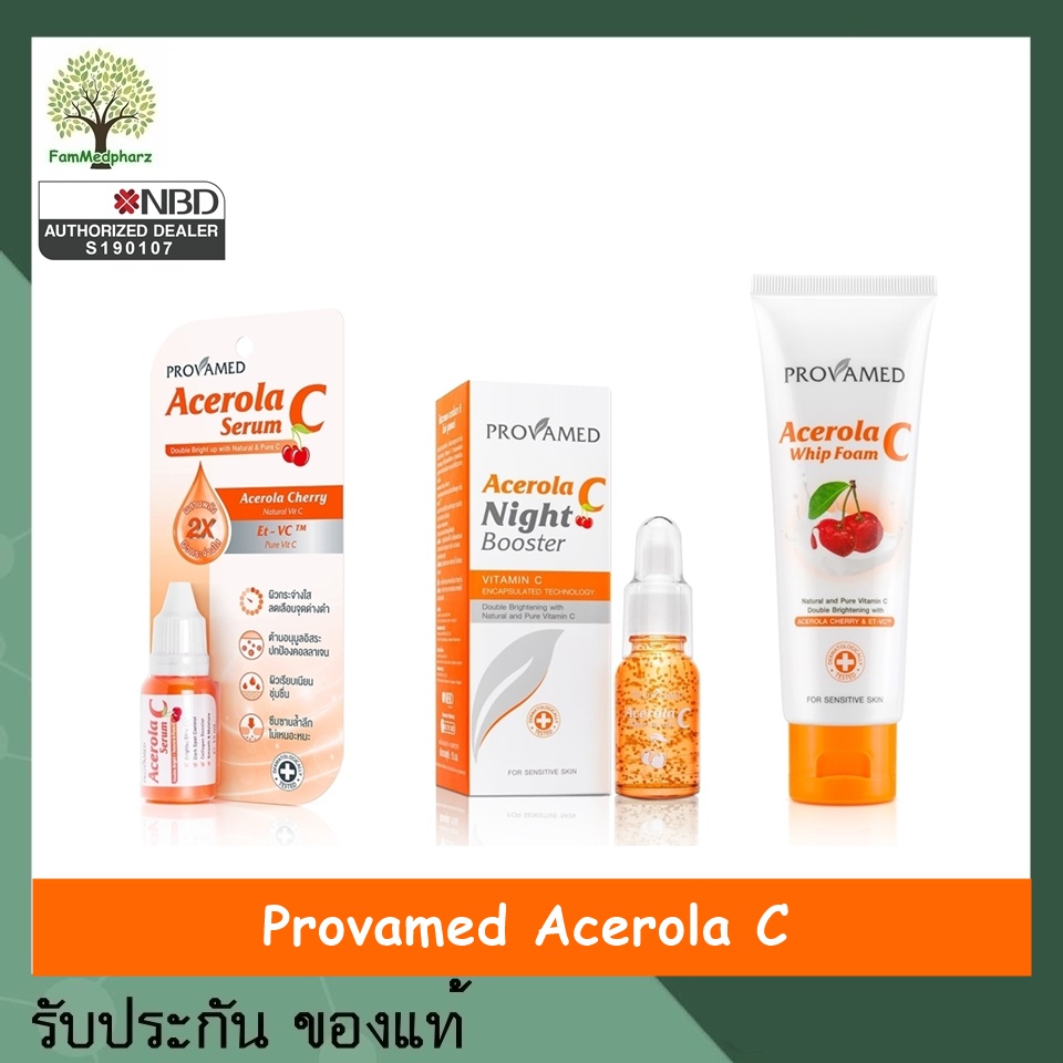 Pro Provamed Acerola C Whip Foam G Serum Ml Night