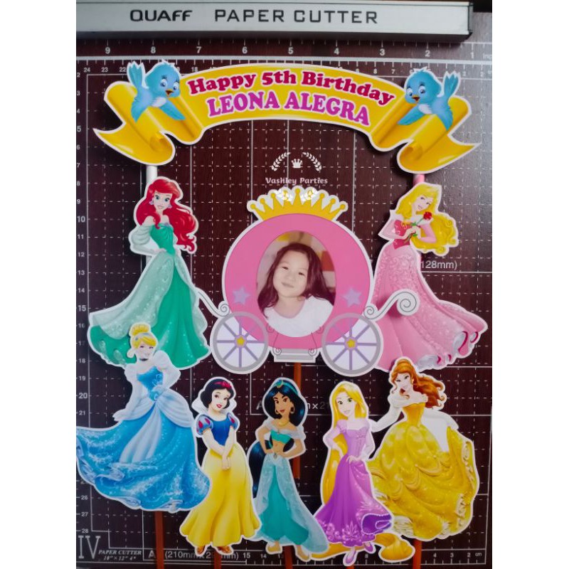 Disney Princess Cake Toppers Shopee Philippines