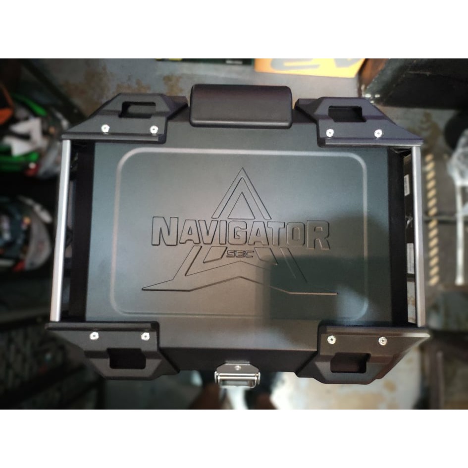 SEC NAVIGATOR 45 LITERS ALLOY TOP BOX NEWEST VERSION Shopee Philippines