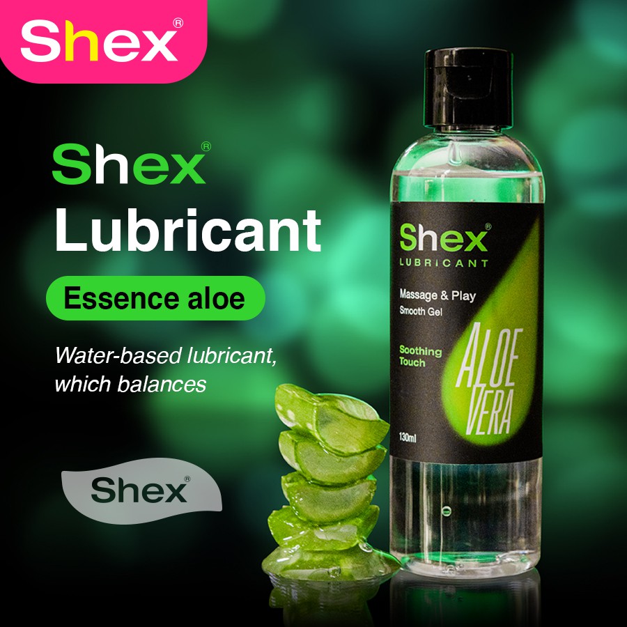 Lubricant Smooth Gel Aloe Vera Gel Ml For Men Sex Feel By Shex Shopee Philippines