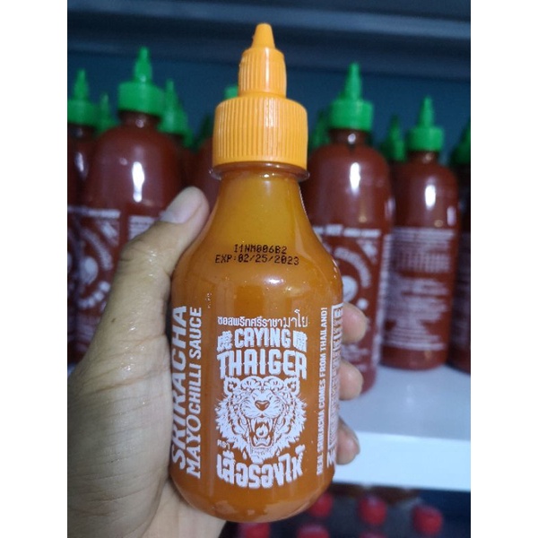 SRIRACHA MAYO CRYING THAIGER MAYO CHILI SAUCE 224G Shopee Philippines