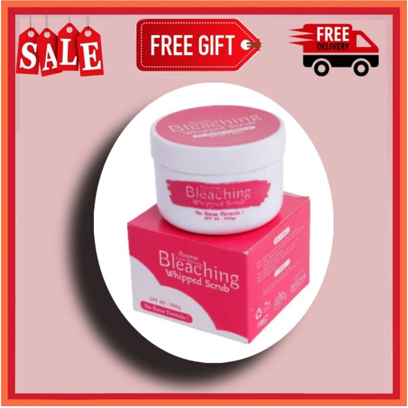 Rosmar Bleaching Whip Scrub Kagayaku Bleaching Whipped Formula