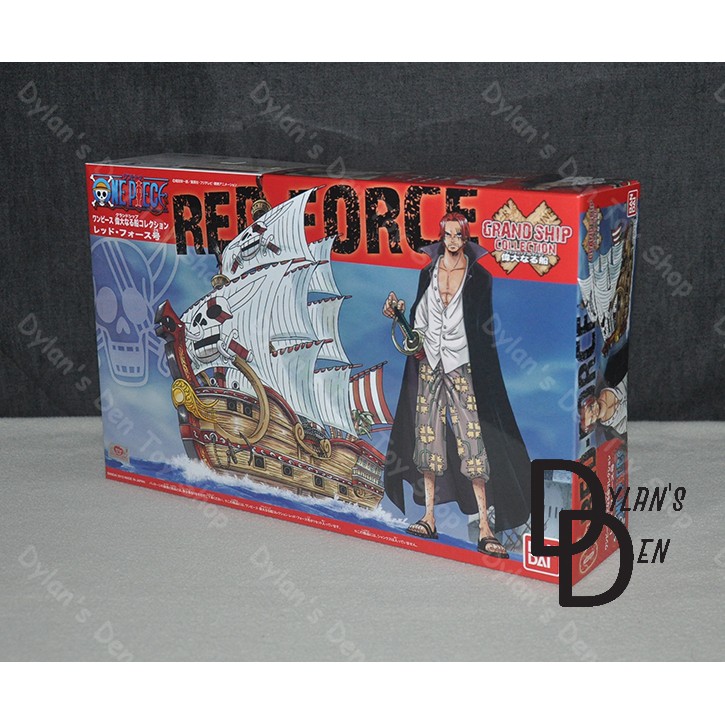 Red Force Gsc Grand Ship Collection Onepiece Bandai Authentic