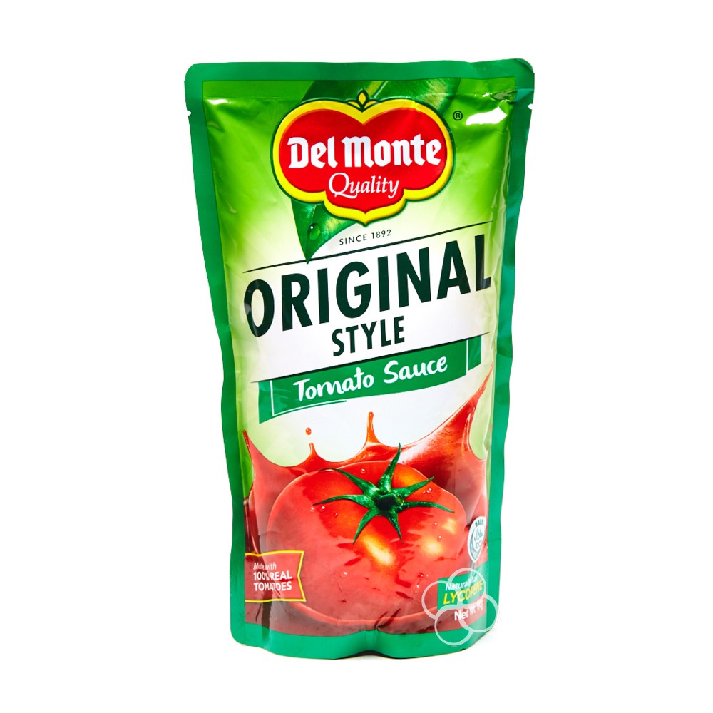 Del Monte Original Style Tomato Sauce 1 Kg Pack Of 2 Shopee Philippines