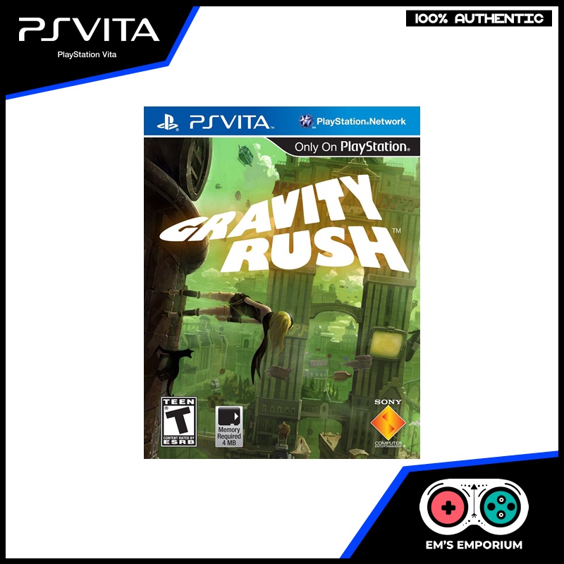 Ps Vita Games Gravity Rush R Shopee Philippines